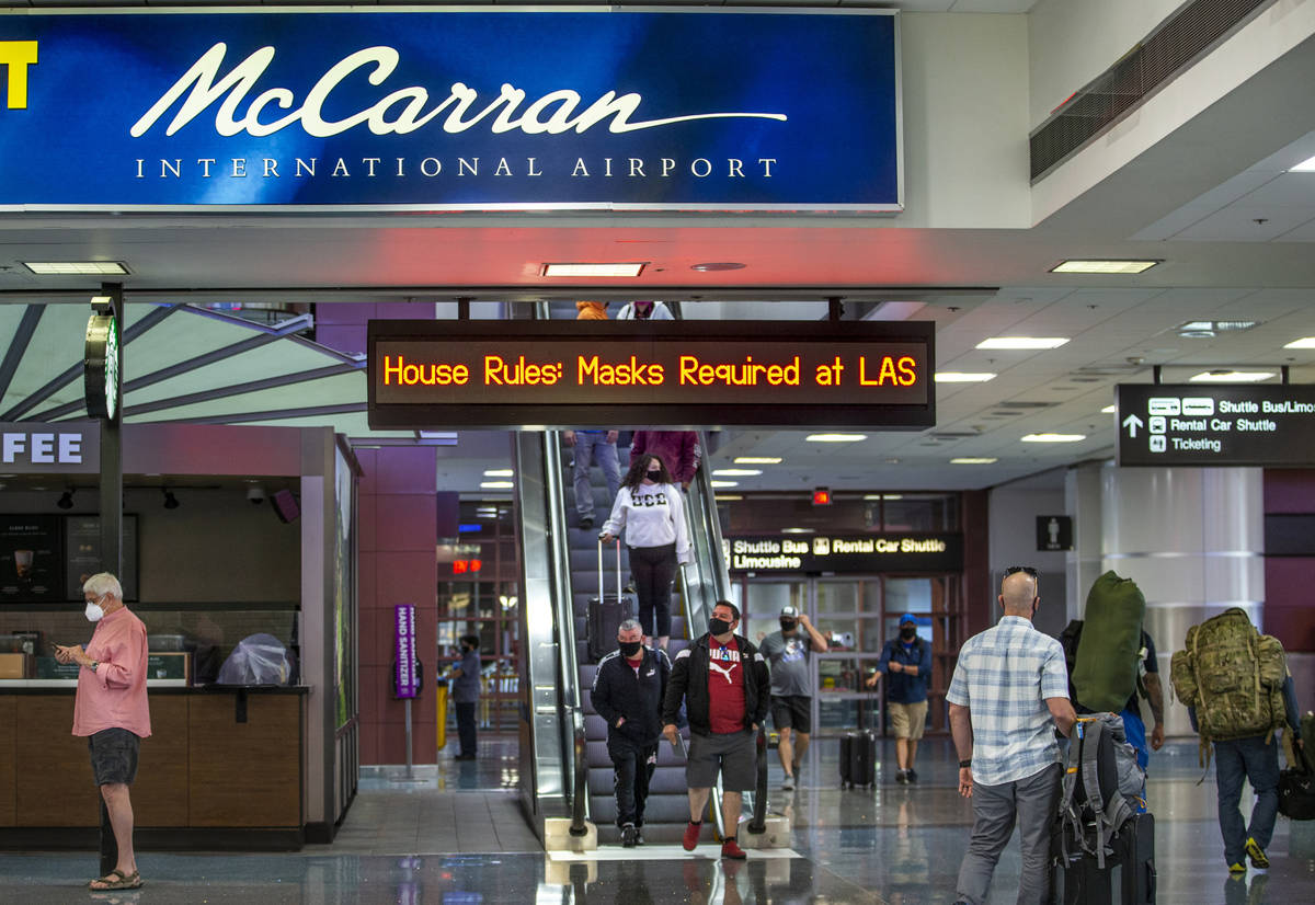 Las Vegas Tourism Officials Celebrate Easing of International Travel Entry Rules