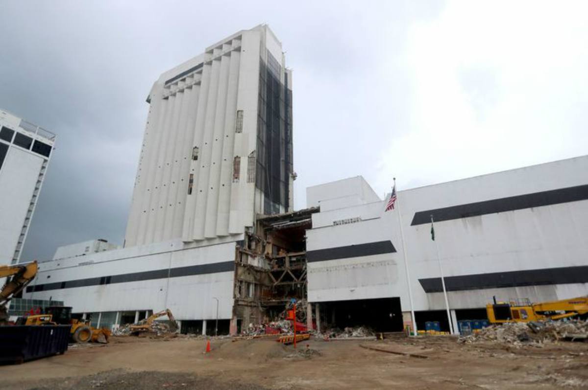 Trump Plaza Atlantic City Demolition Underway, But Process Slow