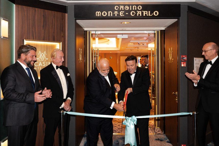 Monte-Carlo Casino Sets Sail Aboard Crystal Symphony Cruise Ship