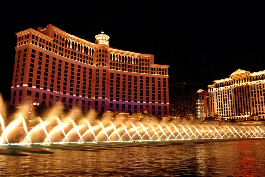 MGM/Marriott Auction to Program Bellagio Fountains Accepting Bids