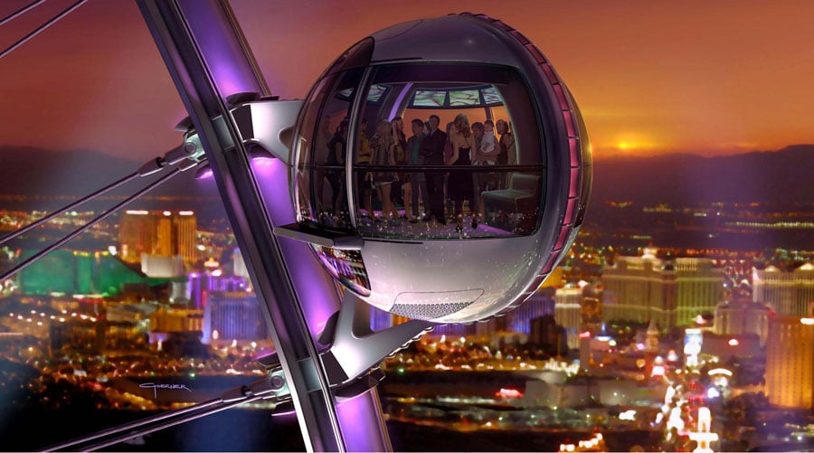 High Roller Observation Wheel in Las Vegas Will Be World’s Largest