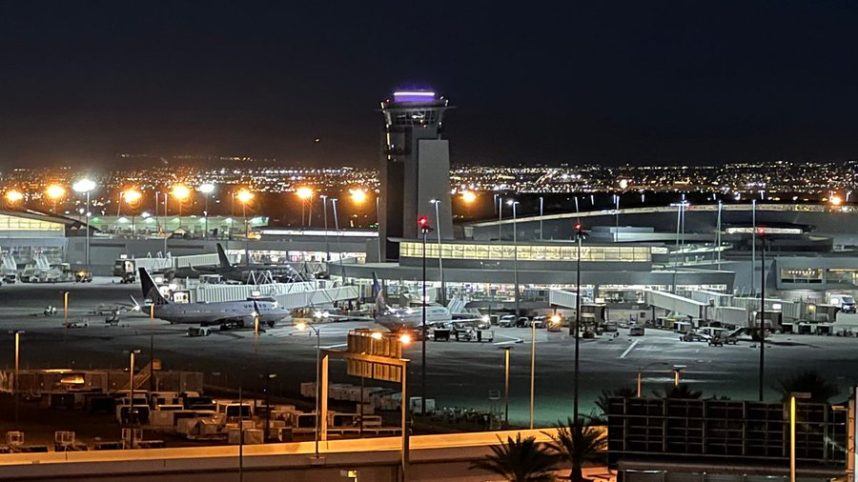 Las Vegas-Bound Flight Apparently Catches Fire During Emergency Landing at Harry Reid Airport