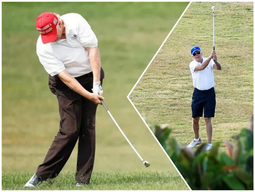 Donald Trump Challenges Joe Biden to Golf Match, Oddsmakers Put 45 as Favorite