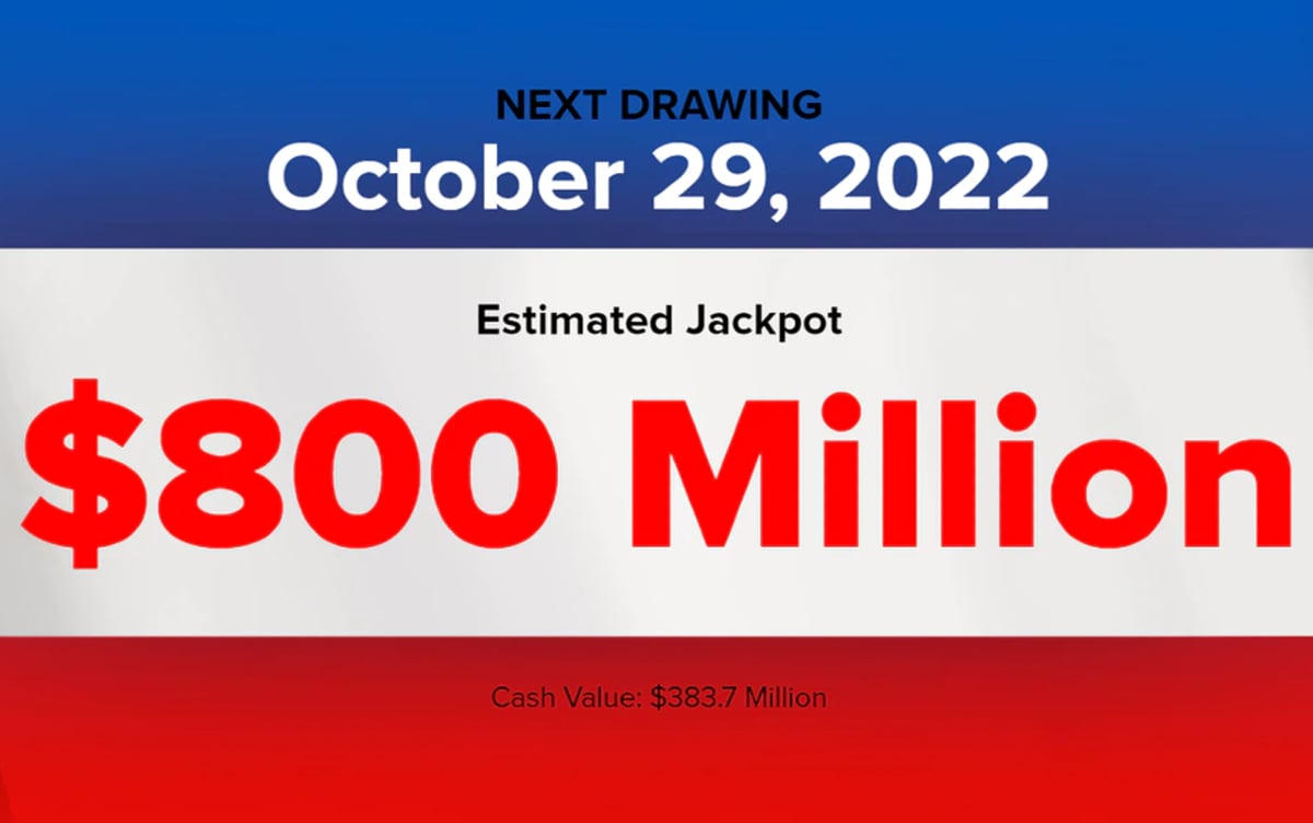 Powerball $800M Jackpot Game’s Second-Largest Ever, Next Draw Saturday