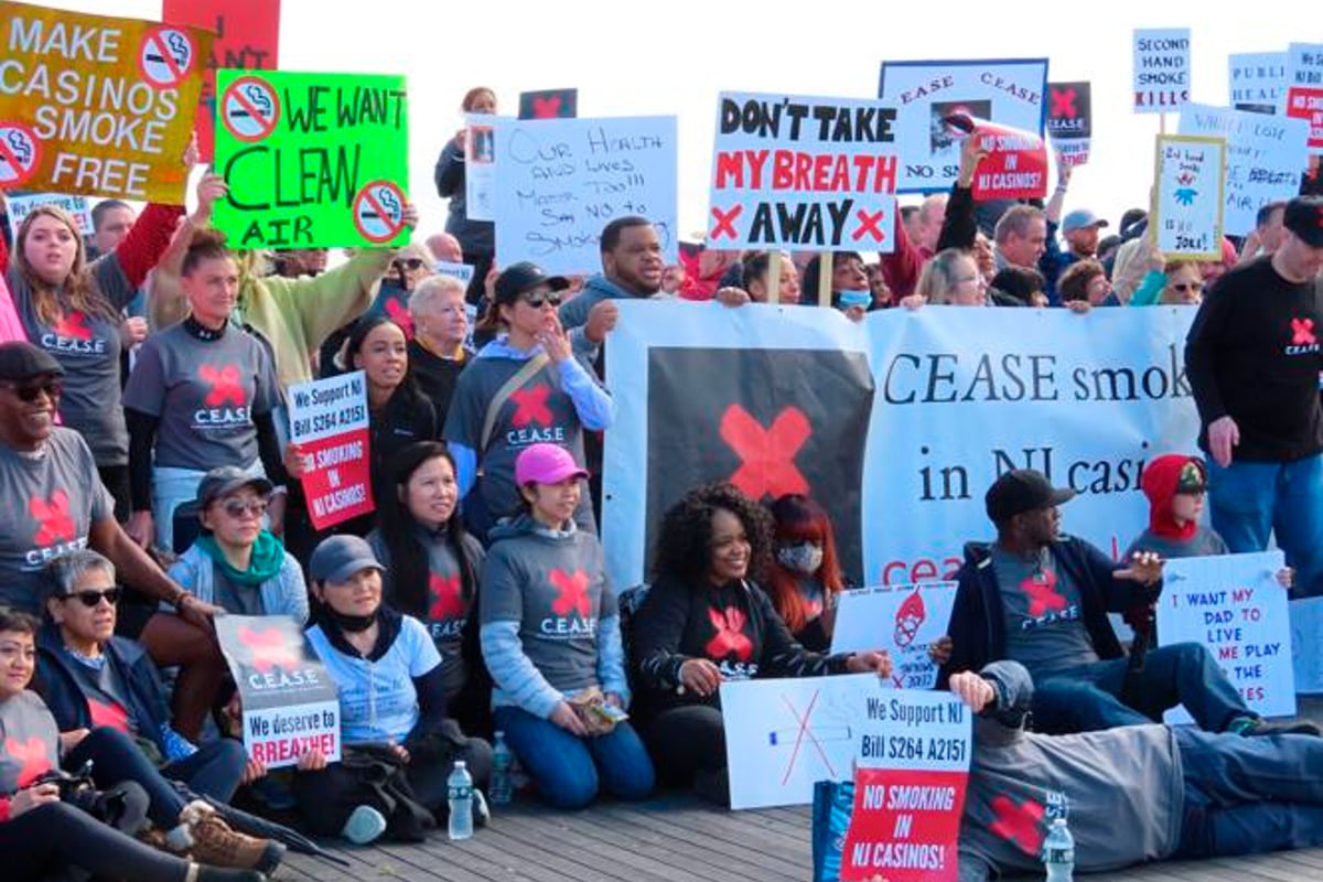 Atlantic City Casino Workers Discuss State of Their Health as Gov. Gives State of the State