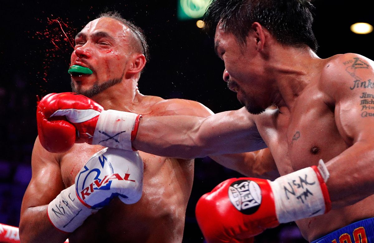 Manny Pacquiao Beats Keith Thurman and Father Time to Win WBA Super Welterweight Title