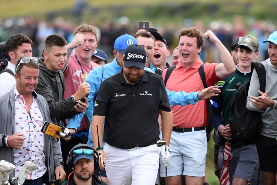 Strong Saturday Performance Puts Irishman Shane Lowry on the Cusp of the Open Championship