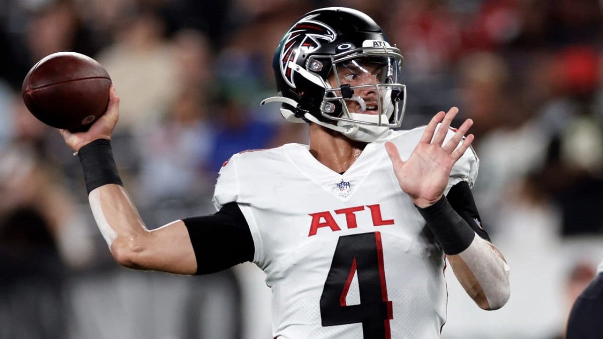 Atlanta Falcons Bench QB Marcus Mariota, Rookie Desmond Ridder to Start