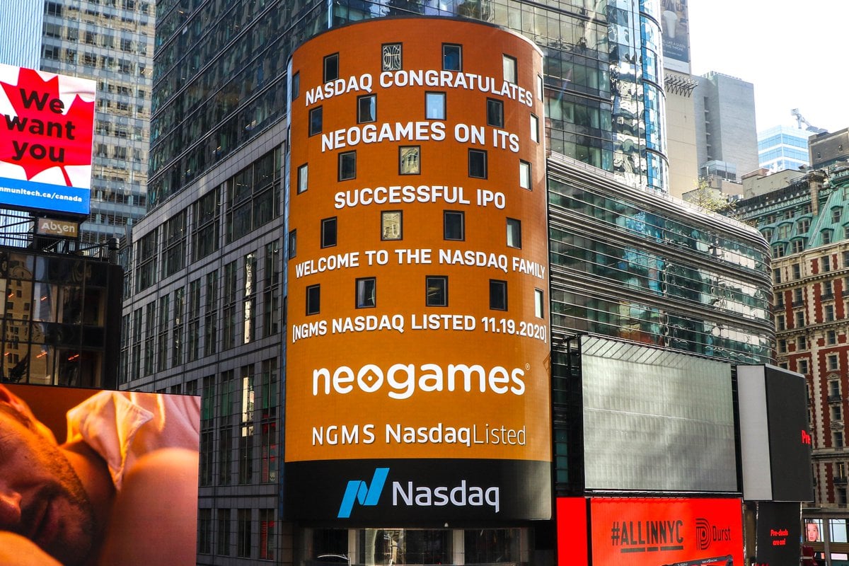 NeoGames Stock Winning Ticket for iLottery Upside