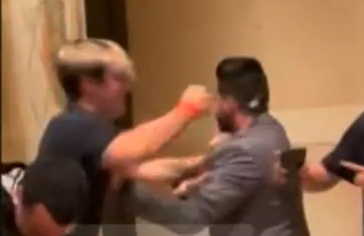 TikTok star Bryce Hall Punches Las Vegas Security Guard