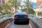 Car Gets Wedged on Las Vegas Strip Pedestrian Bridge, Driver Faces DUI