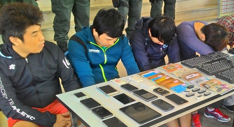 South Koreans Arrested for Running Online Gambling Sites in Thailand