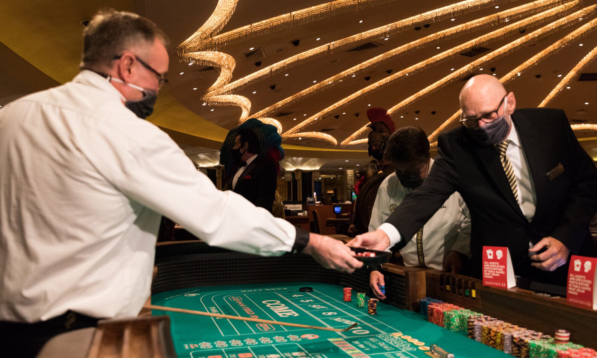 Illinois Gaming Board Requiring Protective Equipment, Limited Capacity When Casinos Reopen