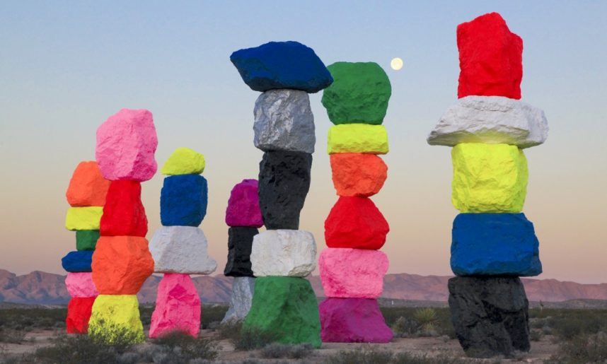 MOVING MOUNTAINS: Popular Desert Art Installation Leaving Las Vegas